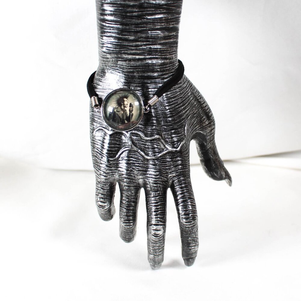 🔨 Punk Rock "Protest in Plaid" Punk Rock Singer Unisex Bracelet Lead Singer